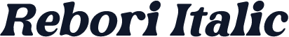 Rebori Italic