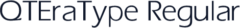 QTEraType Regular