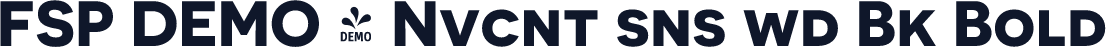 FSP DEMO - Nvcnt sns wd Bk Bold