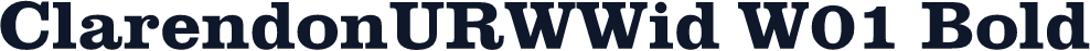 ClarendonURWWid W01 Bold