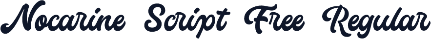 Nocarine Script Free Regular