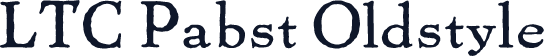 LTC Pabst Oldstyle