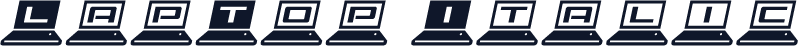 LapTop Italic
