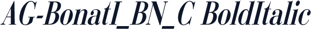 AG-BonatI_BN_C BoldItalic