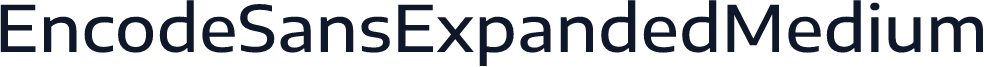 EncodeSansExpandedMedium