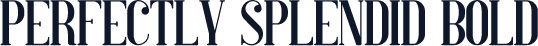 Perfectly Splendid Bold