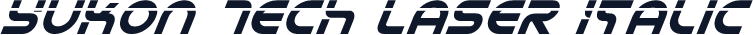 Yukon Tech Laser Italic