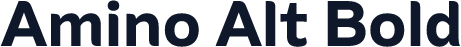 Amino Alt Bold