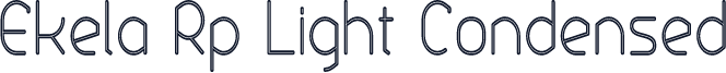 Ekela Rp Light Condensed