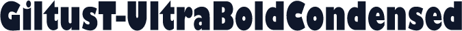 GiltusT-UltraBoldCondensed