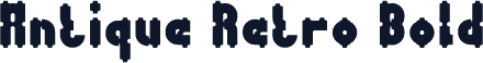 Antique Retro Bold