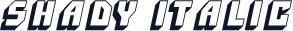 Shady Italic