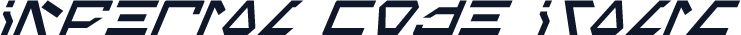 Imperial Code Italic