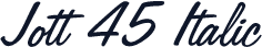 Jott 45 Italic