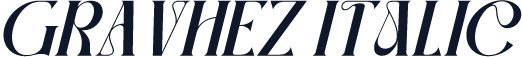 GRAVHEZ Italic