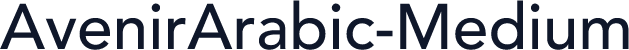 AvenirArabic-Medium