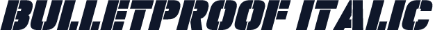 Bulletproof Italic