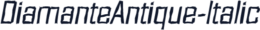 DiamanteAntique-Italic
