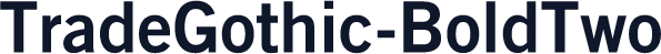 TradeGothic-BoldTwo
