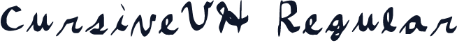 CursiveVH Regular