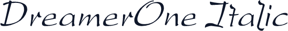 DreamerOne Italic