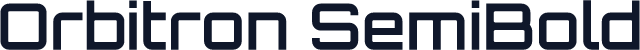 Orbitron SemiBold