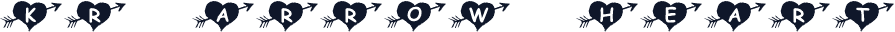 KR Arrow Heart