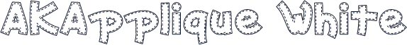 AKApplique White