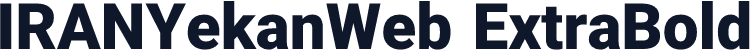 IRANYekanWeb ExtraBold