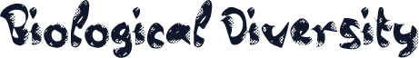 Biological Diversity