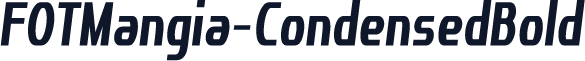 FOTMangia-CondensedBold