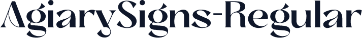 AgiarySigns-Regular
