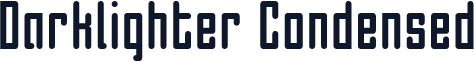 Darklighter Condensed
