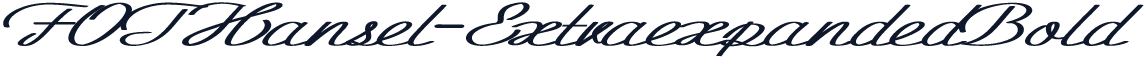 FOTHansel-ExtraexpandedBold