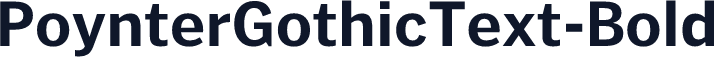 PoynterGothicText-Bold