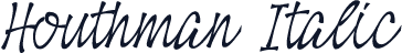 Houthman Italic
