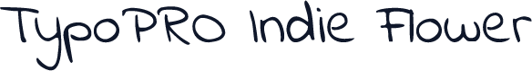TypoPRO Indie Flower