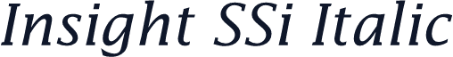 Insight SSi Italic