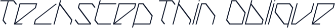 TechstepThin Oblique