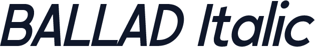 BALLAD Italic