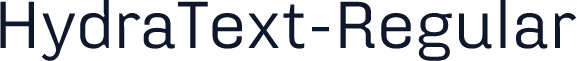 HydraText-Regular