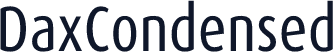 DaxCondensed