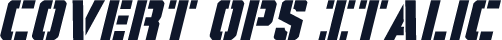 Covert Ops Italic