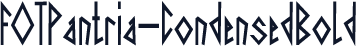 FOTPantria-CondensedBold
