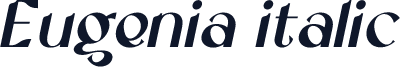 Eugenia italic