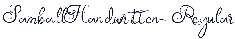 SamballHandwritten-Regular
