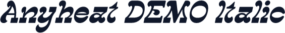 Anyheat DEMO Italic