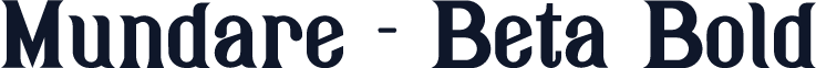 Mundare - Beta Bold