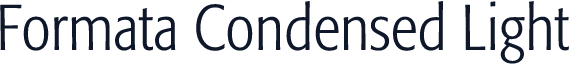 Formata Condensed Light