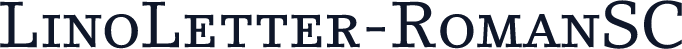 LinoLetter-RomanSC